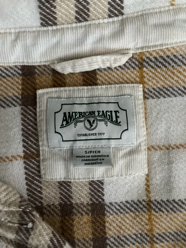 Plaid Flannel American Eagle - Image 2