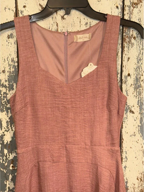 NWT Altar’d State Light Rose fit and flare mini dress XS - Image 2
