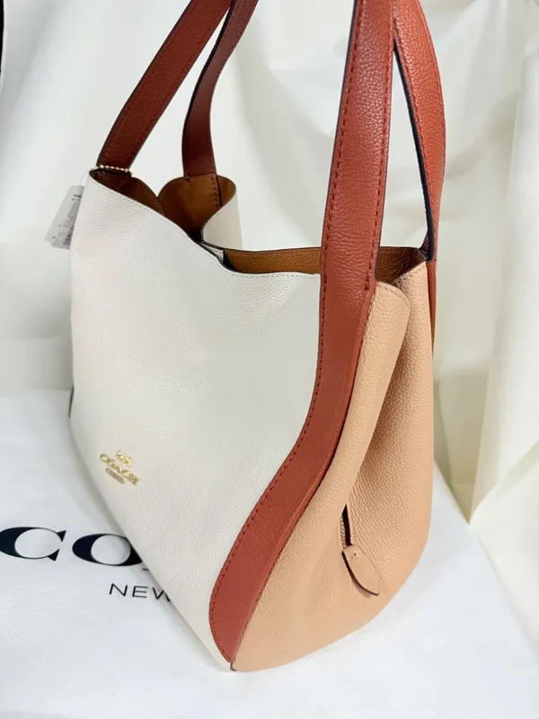 COACH 76088 Hadley hobo in colorblock Chalk Multicolor - Image 2