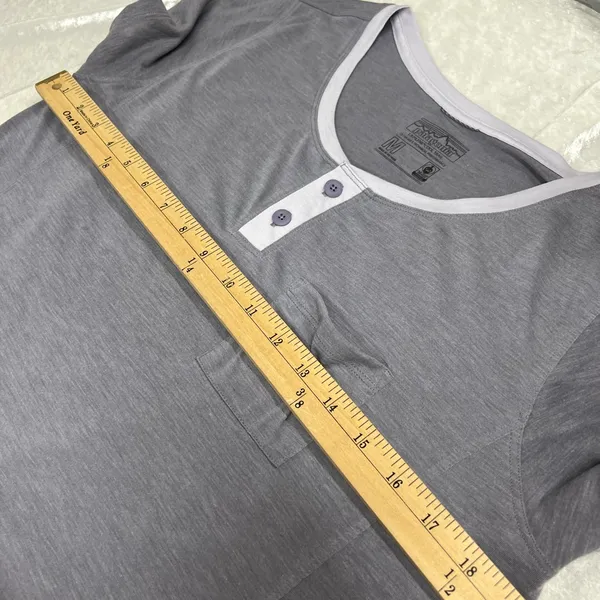 Patagonia M Gray Top capilene cool trail ultra soft technical performance shirt - Image 4