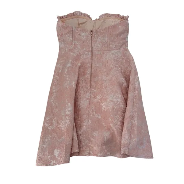 Windsor Dress NWT PINK LACE corset dress XXS - Image 3