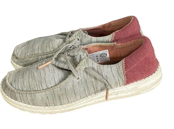 Hey Dude Wendy Funk Jersey Womens Shoes Sz 8Comfort Casual Slip-On Sneaker - Image 3