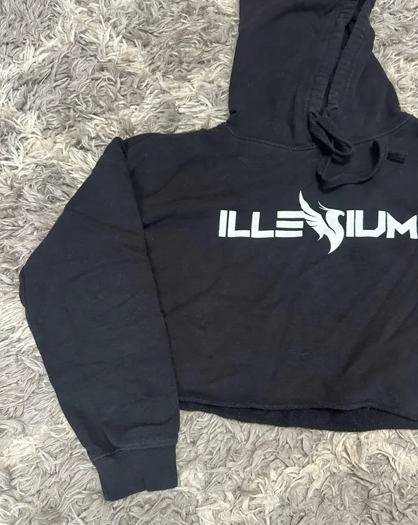 Illenium Cropped Hoodie - Image 3