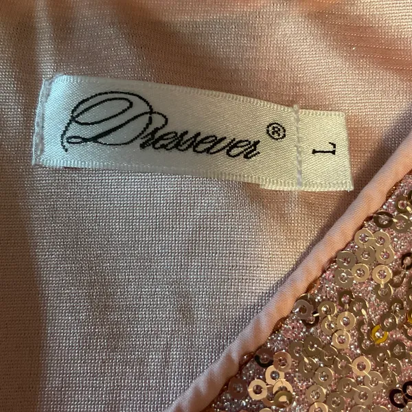 Dress ever pink Sequence Dress Size L - Image 5