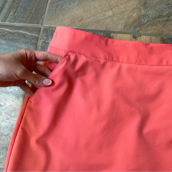 Greg Norman Coral Athletic Skirt Women’s Size 8 Tennis Golf Activewear - Image 2
