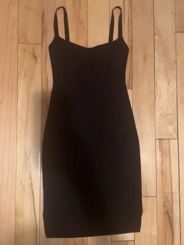 Revolve SNDYS BLACK MINI DRESS - Image 3