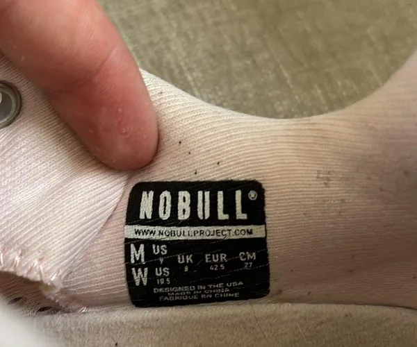 NoBull Baby Pink Knit Runner Shoes - Image 7