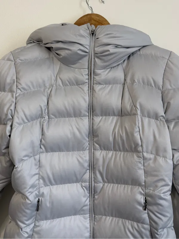 Patagonia Women’s Downtown Loft Jacket Size Small Gray Down Puffer - Image 4