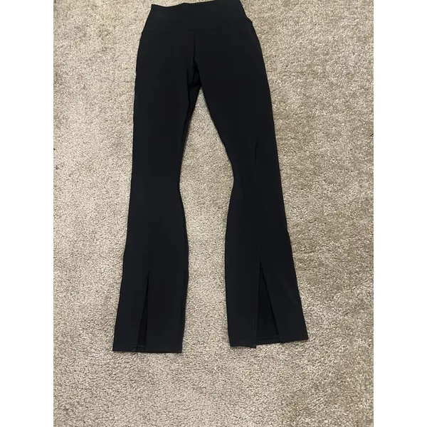 Spiritual Gangster Womens Leti Front Slit Stretch Leggings, Size X-Small - Image 5