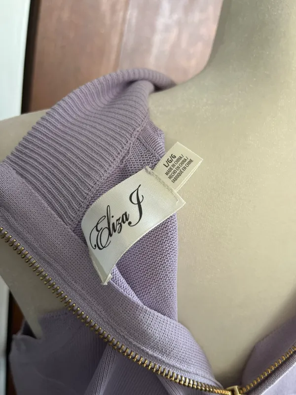 Nordstrom NWOT Lavender Fit and Flare Dress - Image 6
