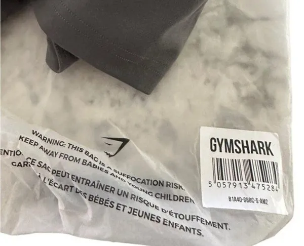 Gymshark Women's High Rise Fit Training Cycling Shorts charcoal gray SMALL - Image 4