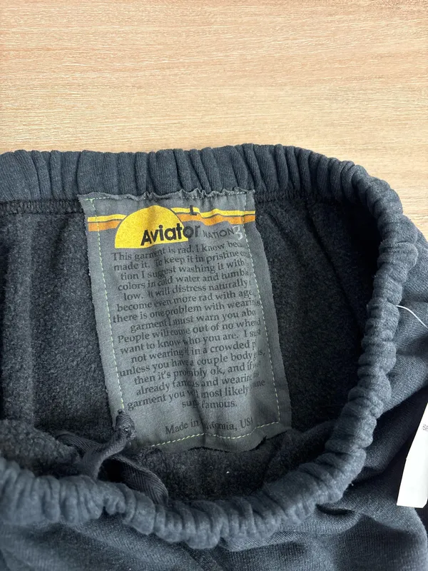 Aviator Nation Heart Stitch Sweatpants NWT - Image 5