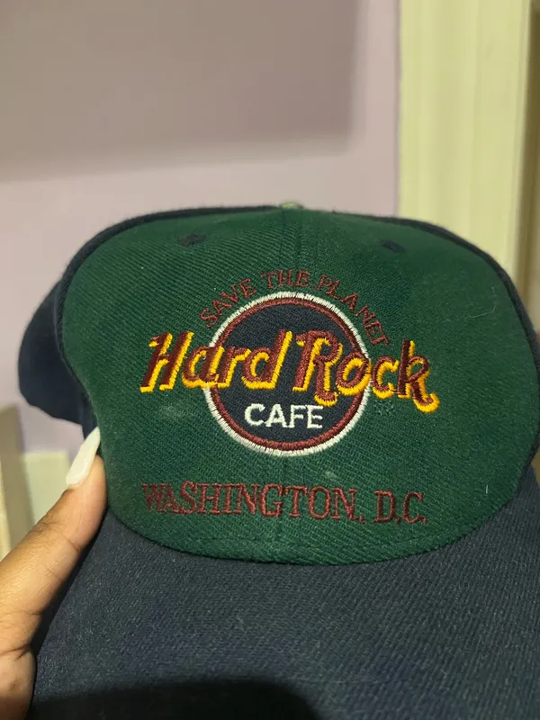 Vintage Hard Rock Cafe Washington D.C. Hat - Image 2