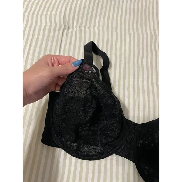 New Cardi B Recommended HSIA Enchante Unlined Non-padded Lace Underwire Bra 38DD - Image 3