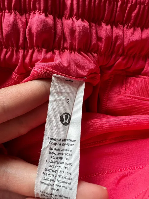 Pink Lululemon Shorts - Image 4