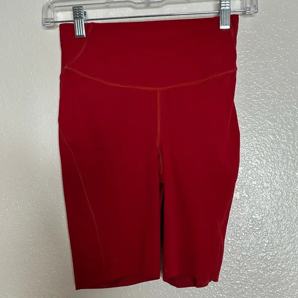 Lululemon Base Pace High-Rise Shorts‎ Red 4 - Image 2
