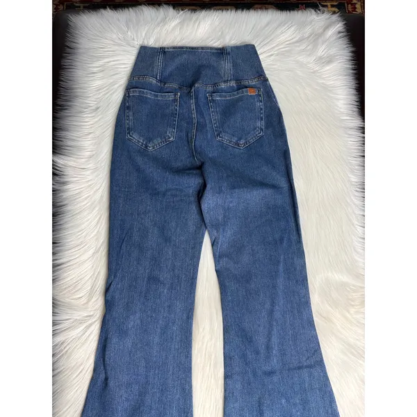 Halara Flex Crossover Waist High Rise Flare Jeans NWOT XS Reg - Image 7