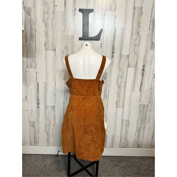 Brown dress size large Brown - Image 4