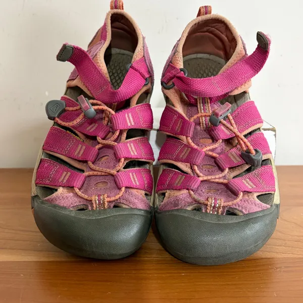 Keen Newport H2 Pink Purple Hiking Water Sandals Women 5 Big Kids 3 1014267‎ - Image 4