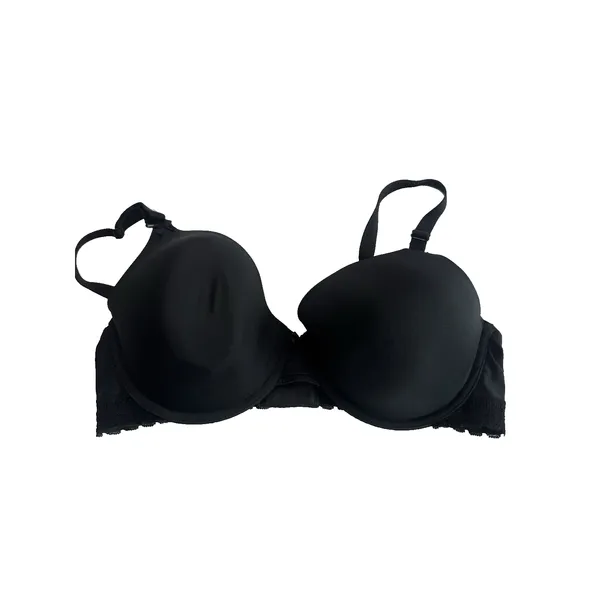 Paramour by Felina 255455 Gorgeous Memory Foam Bra Women's 36DD Black - Image 9
