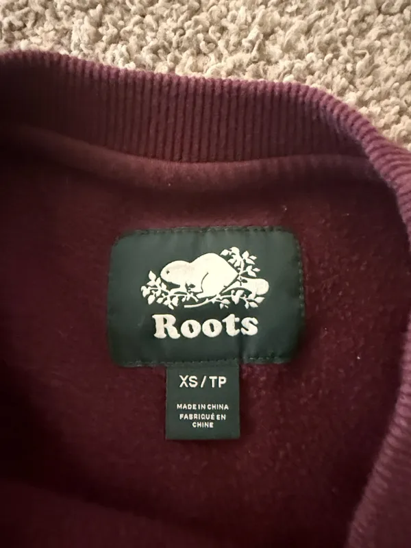 Roots Ski Burgundy Crewneck  - Image 2