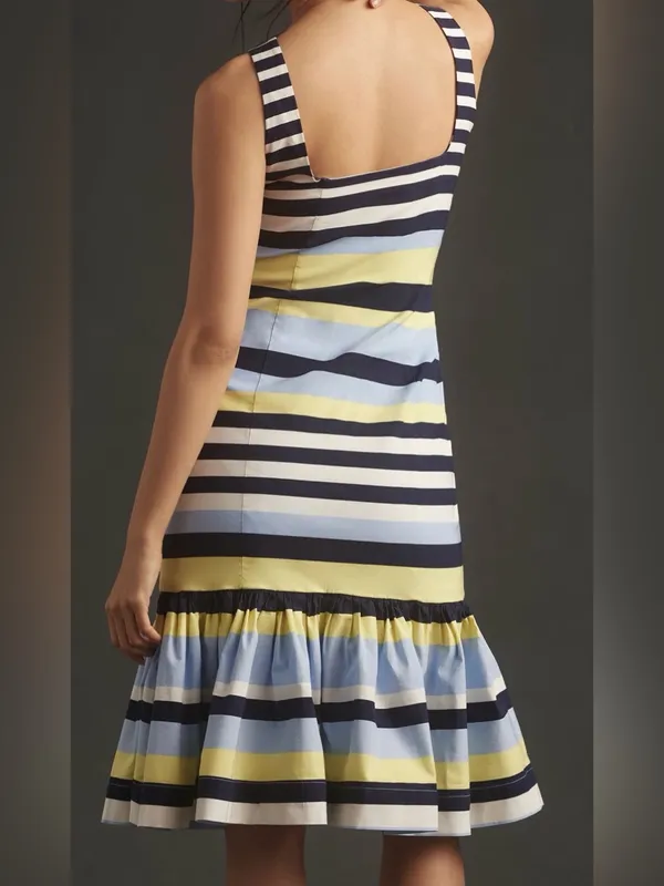 Anthropologie Maeve NWT Sleeveless Square Neck Midi Dress - Image 2