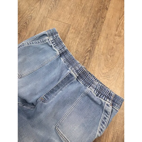J. Crew Denim Joggers Pants Jeans Denim Size XL - Image 2