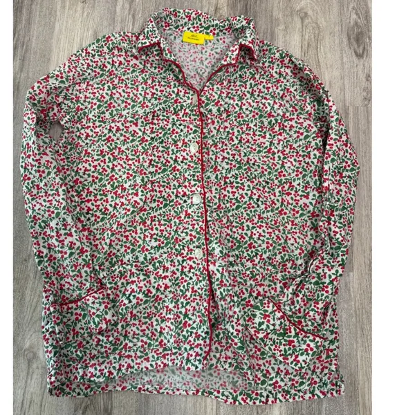 Roller Rabbit Roberta Christmas Holly Berry Size Small Womens Pajamas Set - Image 3