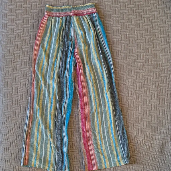 Indigo Rein Rainbow Striped Pants - Image 5