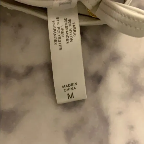 Nude and white bikini Size M - Image 3