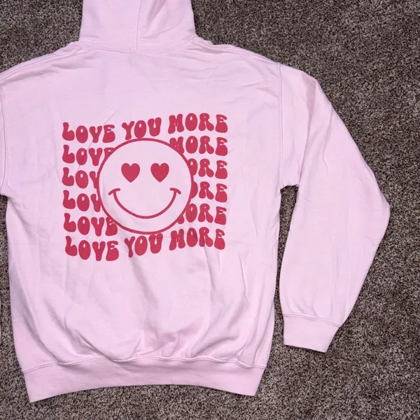 Boutique Women's Pink Mental Health Hoodie M - Image 6