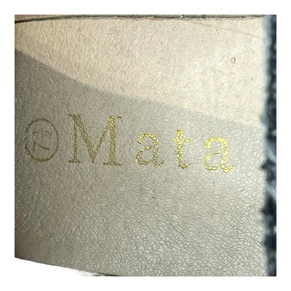 Mata Slip On Sneakers Womens 7.5 Plaid‎ Leopard Print Mixed Media Low Top Shoes - Image 7