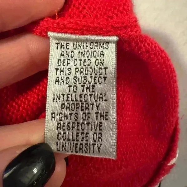 Source Unknown Women’s Red Oklahoma Sooners Vintage Cardigan - Image 4