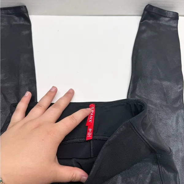 Spanx Faux Leather Leggings - Image 4