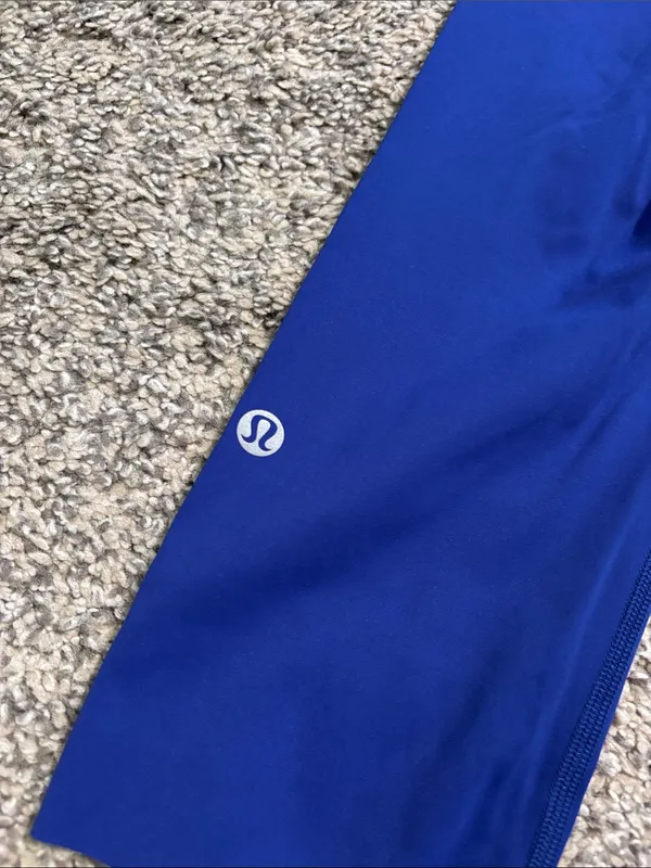 Lululemon Fast and Free High-Rise Crop 19" Psychic size 6 - Image 4