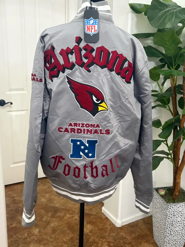 Men’s NFL Arizona Cardinals Bomber Jacket - Image 5