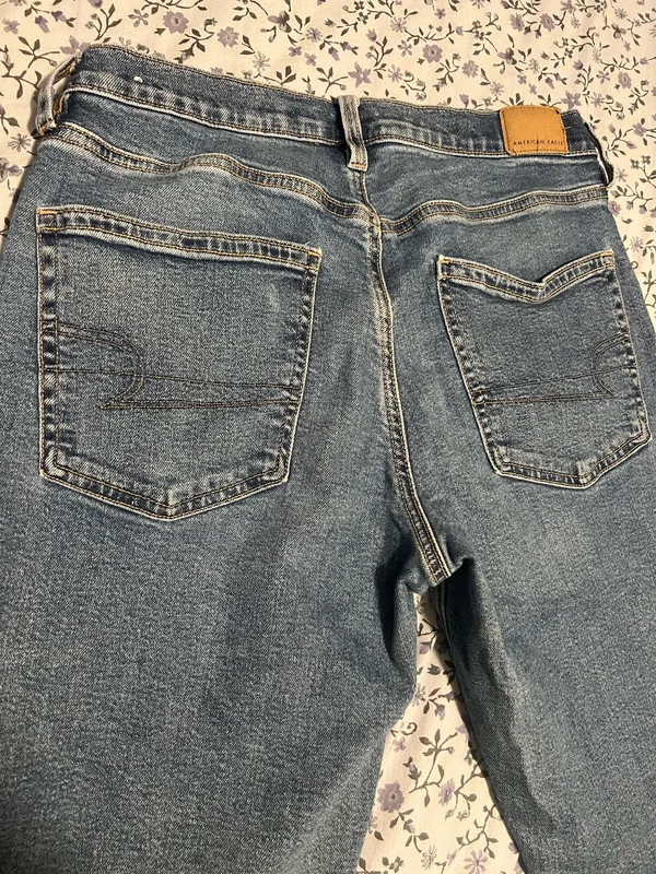 American Eagle Denim Medium Wash Jeans - Image 4