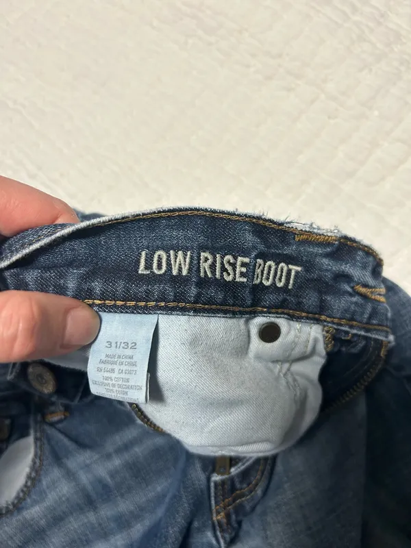 Men’s American Eagle Outfitters Low Rise Boot Jean’s - Image 5