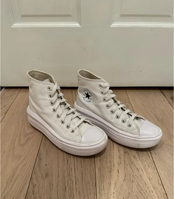 Converse High-Top Platform Sneakers - Image 4