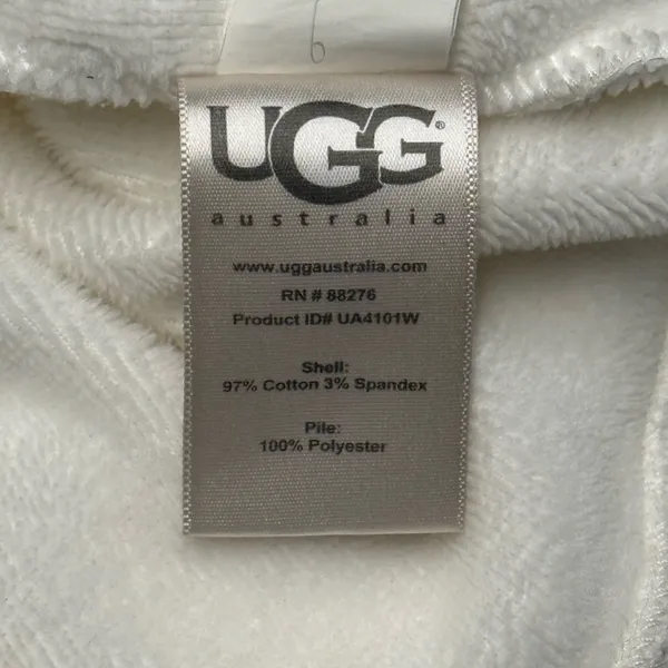 UGG Australia Duffield II Robe White Women's Small - Image 12