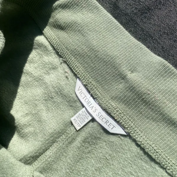 💚 VTG Vintage 2016 Victoria’s Secret XS Sage Green Totally Beachin’ Sweatpants Joggers 💚 - Image 5