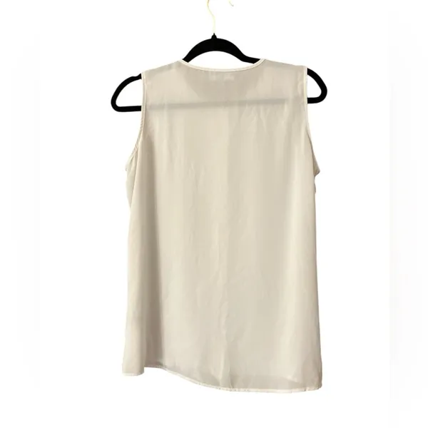 Karl Lagerfeld sleeveless blouse NWOT - Image 2