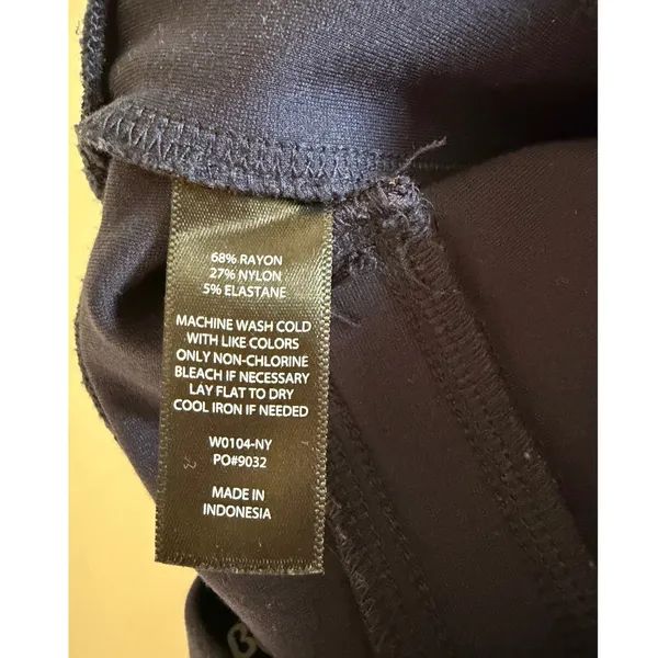 Betabrand Navy Blue Yoga Dress Pants Bootcut Women Medium Tall Long W0104-NY - Image 7