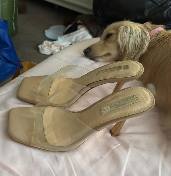 heels Tan Size 6 - Image 2