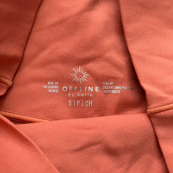 Aerie Offline By Hi-rise Crossover Leggings 7/8 - Image 3
