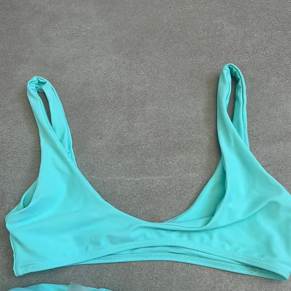 Zaful Turquoise Bikini Set - Image 5