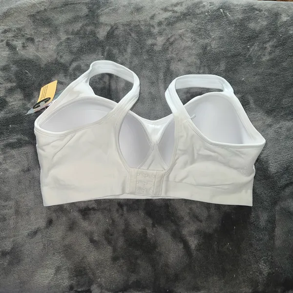 Truekind Daily Comfort Wirefree Shaper Bra in White Size 2XL New with tags - Image 5