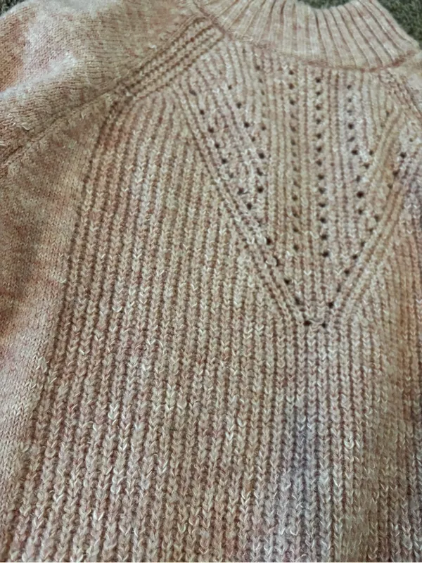 LC Lauren Conrad Pink Oversized Sweater - Image 4