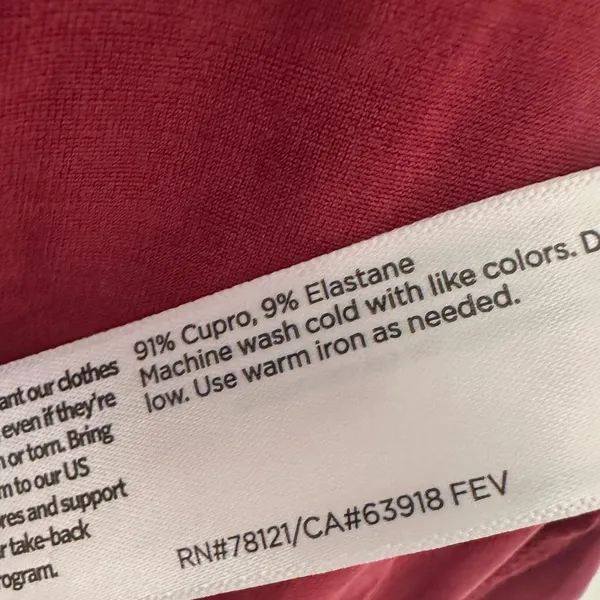 Eileen Fisher Rose Blush Mock neck Long Sleeve Top - Image 13