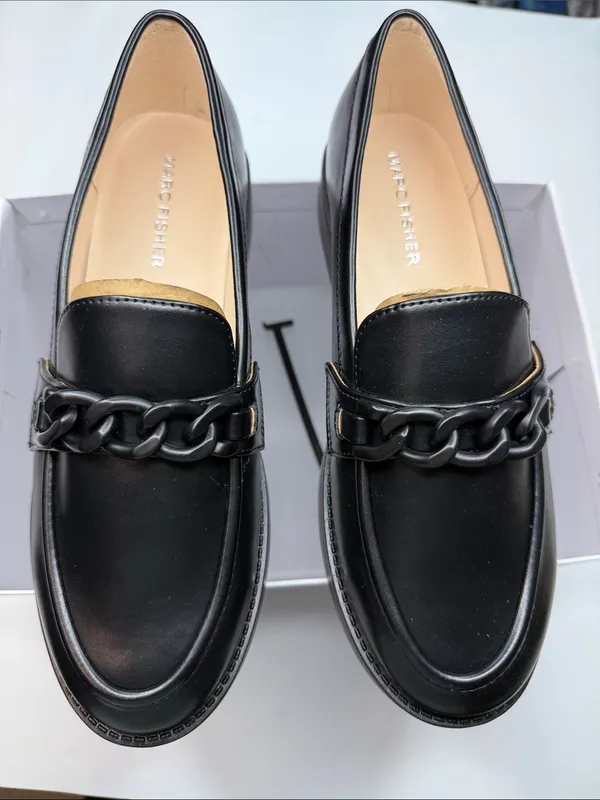 Marc Fisher Women's Babbea Slip-On Almond Toe Casual Loafers Size 7.5M - Image 2